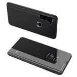 Etui Z Klapką Clear View Case Do Motorola Moto G8 Power Czarny