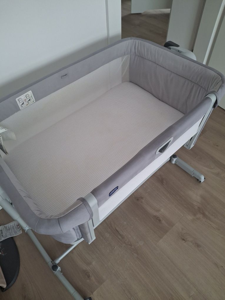 Chicco dostawka Łóżeczko Next2Me Magic Evo grey mist