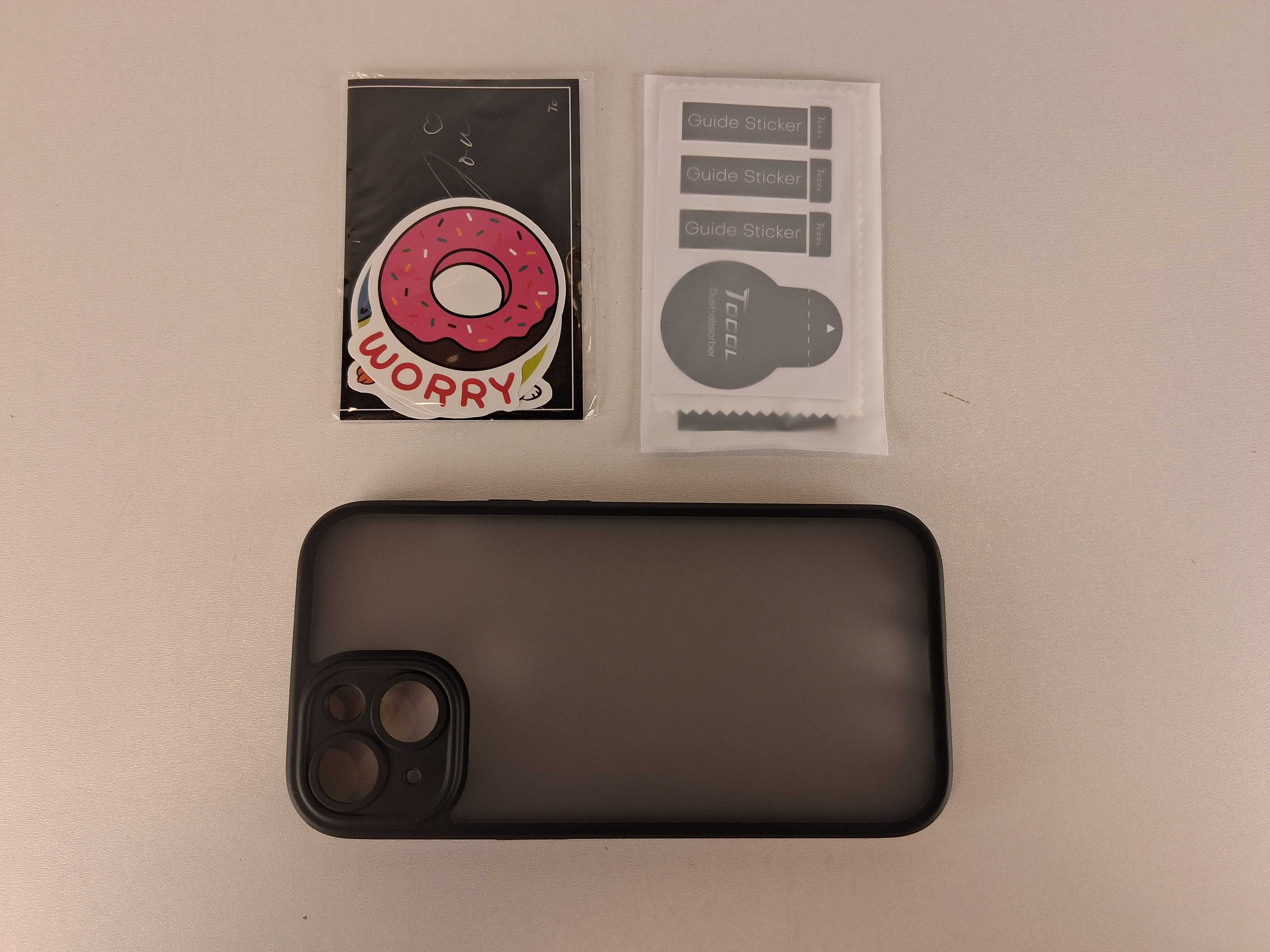 Y149 Etui + Akcesoria Tocol do iPhone 15 Ochrona Ekranu Telefonu
