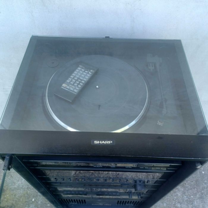 Wieza Stereo Sharp  1000 wat z Pilotem!!! Uszkodzona