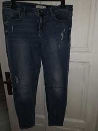 Jeansy skinny low Stradivarius