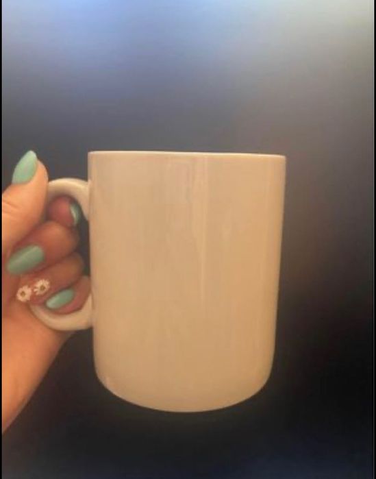 Canecas brancas de porcelana - NOVAS!