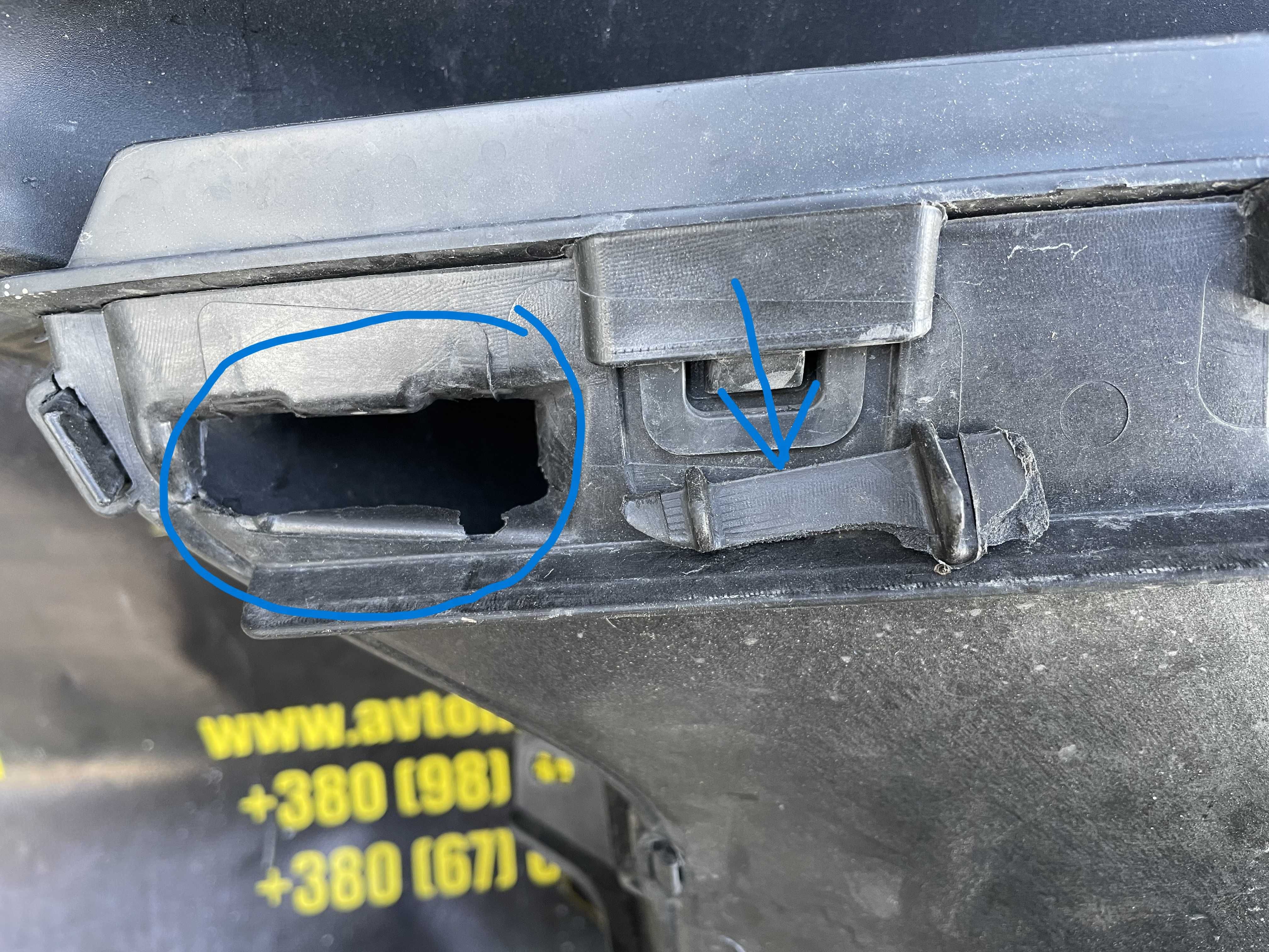 Воздуховод переднего бампера в сборе Tesla model X 1047021-00-e