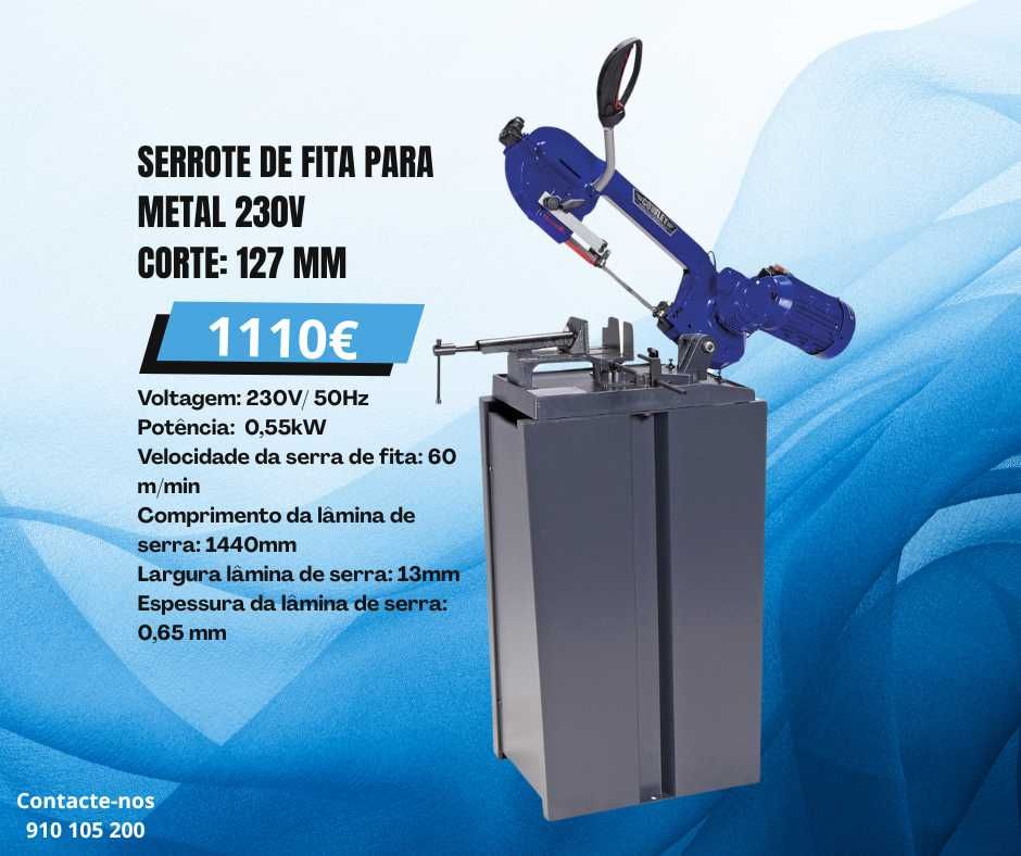 Serrote de Fita para Metal Corte: 127 mm 230V JL20