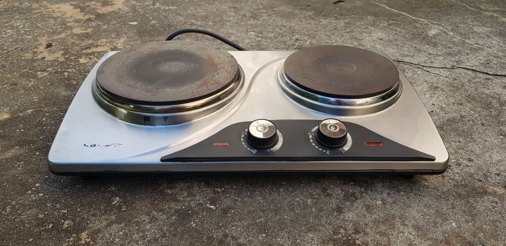 Kuchenka nastawna, elektryczna, dwupalnikowa Ravanson HP-702