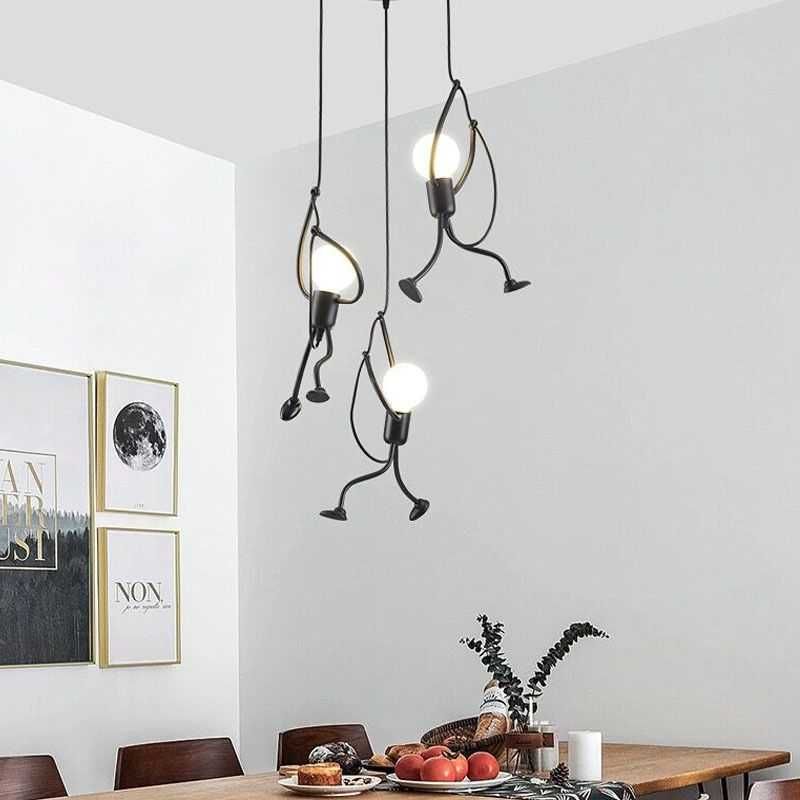 Lampa sufitowa Loft - ludziki