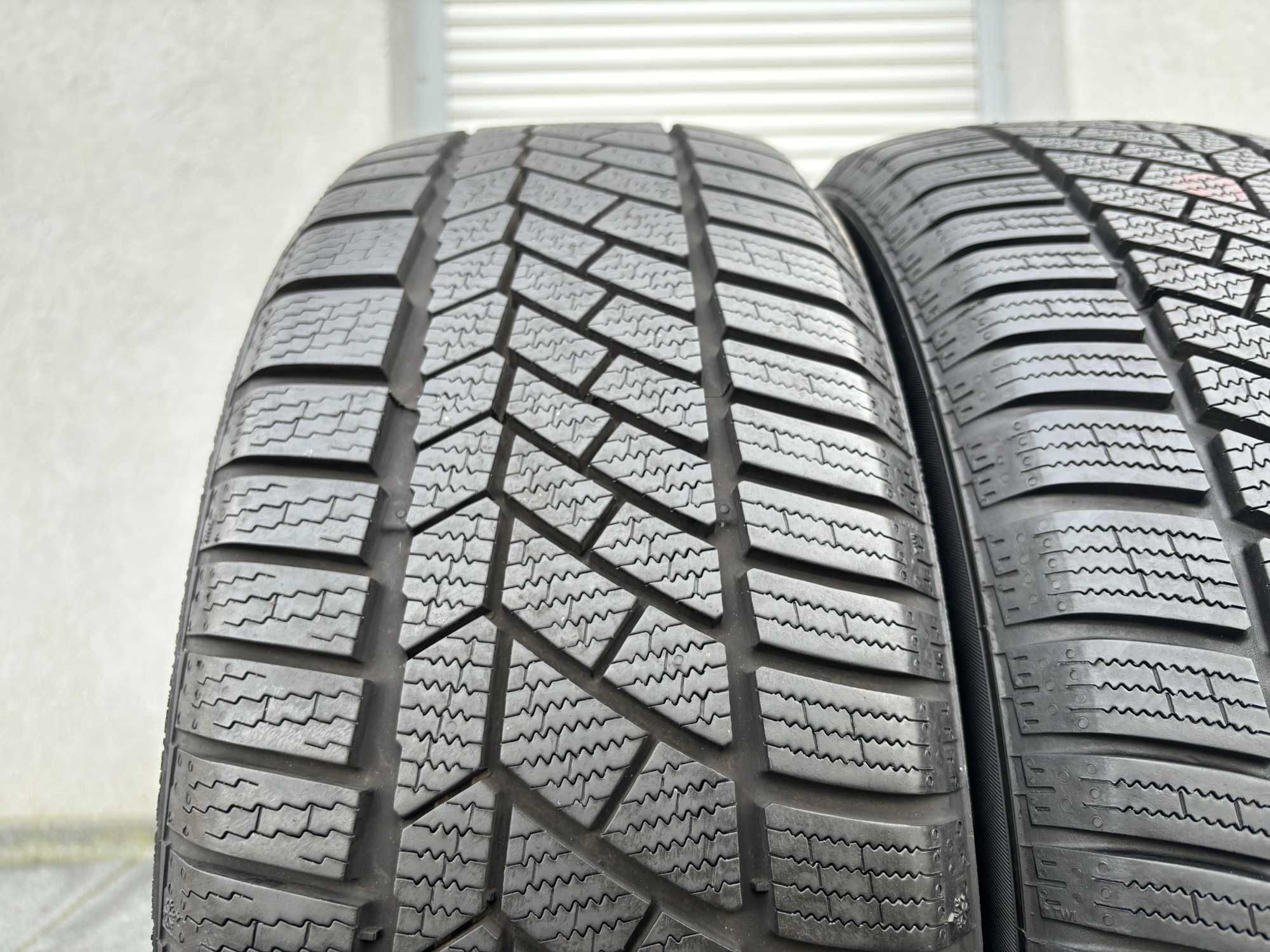 2szt zimowe 205/55R17 Continental 8,3mm 2022r świetny stan! Z4016 gwar