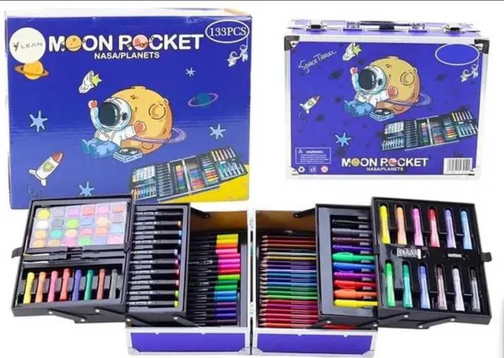 Набір для малювання в кейсі У валізці Набор для рисования в чемодане