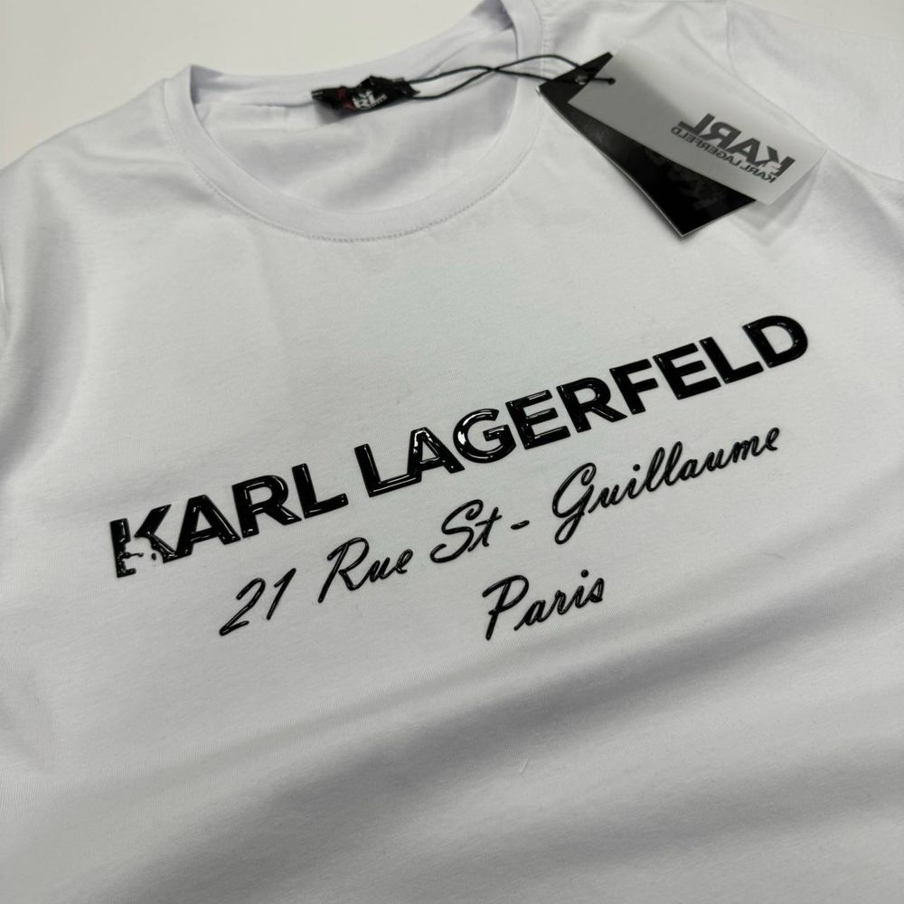 ЭКСКЛЮЗИВНАЯ НОВИНКА 2024| Женская футболка Karl Lagerfeld| S-XXL|LUX
