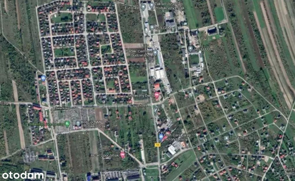 Grunt Budowlany Inowłodzka, pod Inwestycje, firmę, sklep, hurtownię