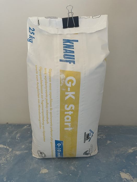 Knauf g-k start, masa szpachlowa