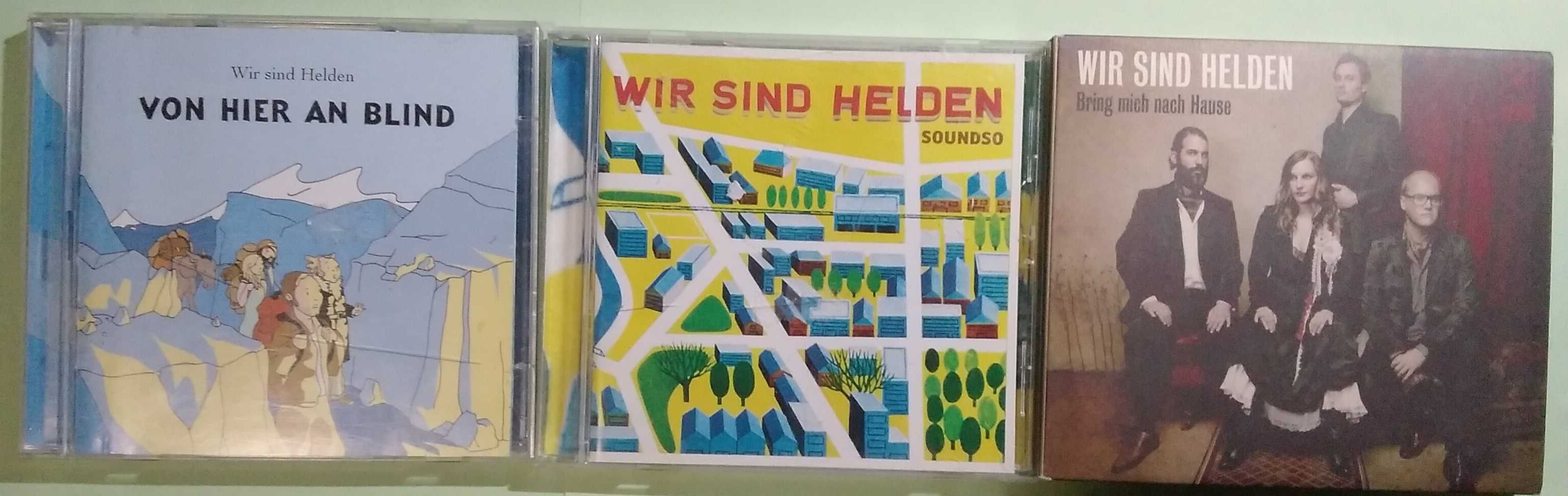Wir sind Helden - Von hier an blind CD + DVD Bring mich  nach 2CD i