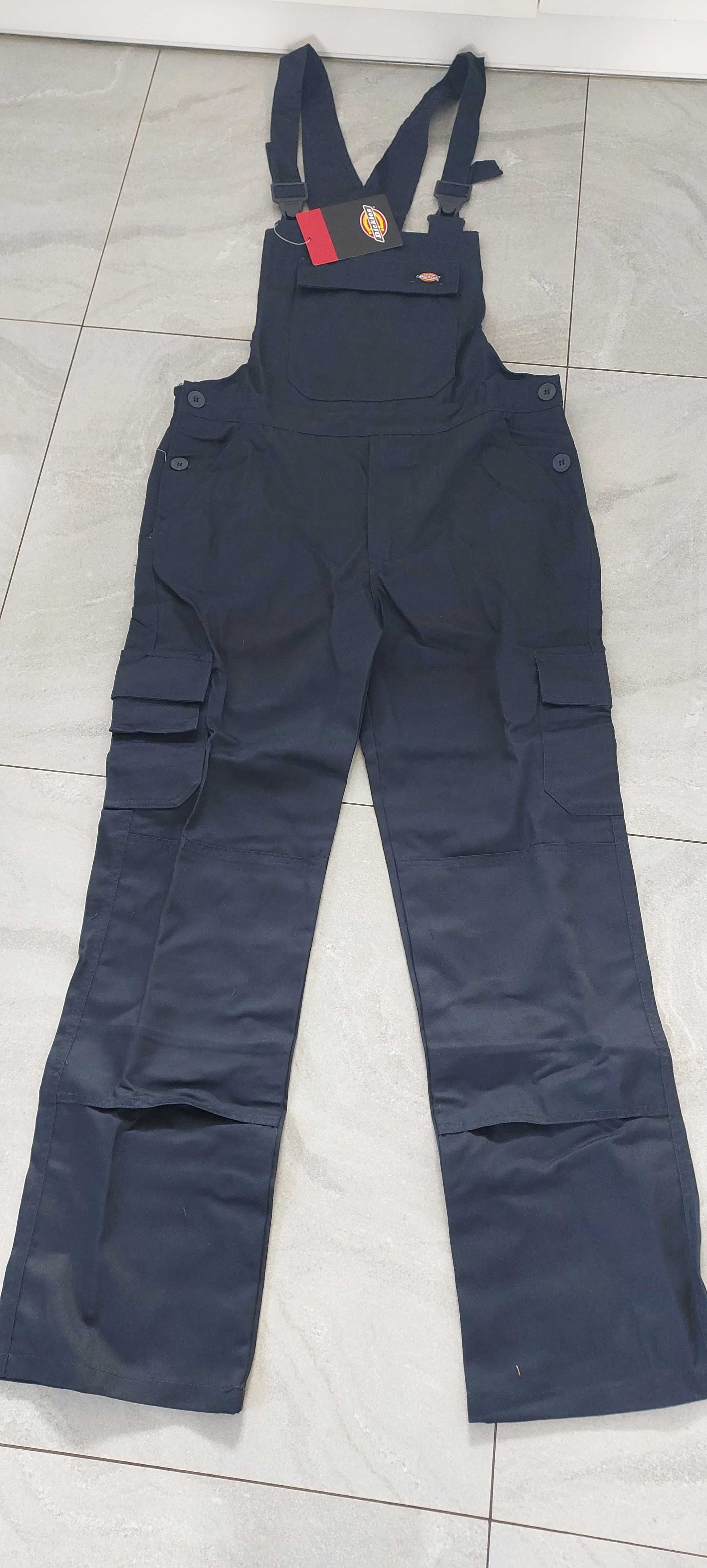 Dickies Męskie spodnie ogrodniczki B&B DE48