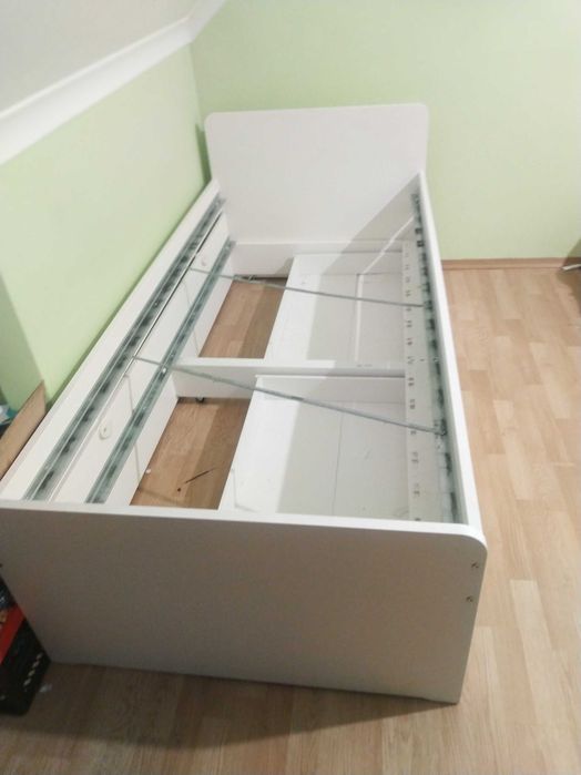 Łóżko podwójne z IKEA