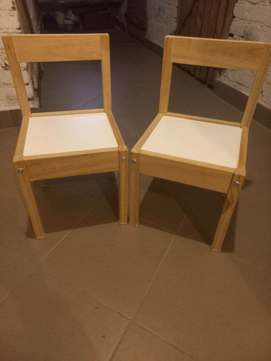 2x krzesełko dziecięce - stan BDB