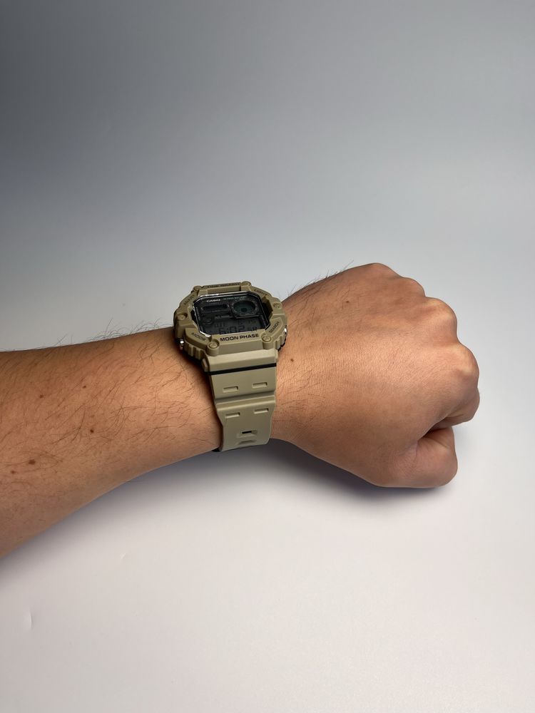 Casio ws-1700h, годинник касіо тактичний, касіо для військових