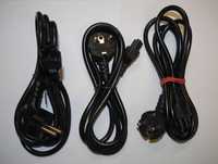 Kabel zasilający typu koniczynka do komputera, radia, laptopa