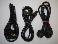 Kabel zasilający typu koniczynka do zasilacza 1,5-2 m
