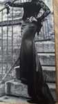 Gothic vintage gotycki gorset i bluzka czarne 3 spódnice rozmiar M