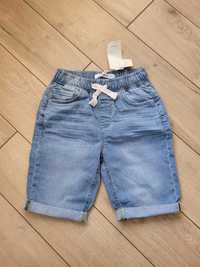 Nowe jeansowe spodenki Reserved 134 8-9lat krótkie lato chłopięce