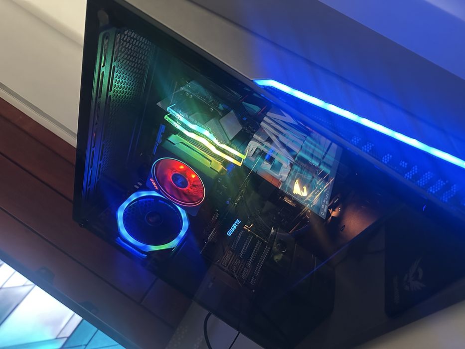 Pc gaming com monitor 32” RTX garantia