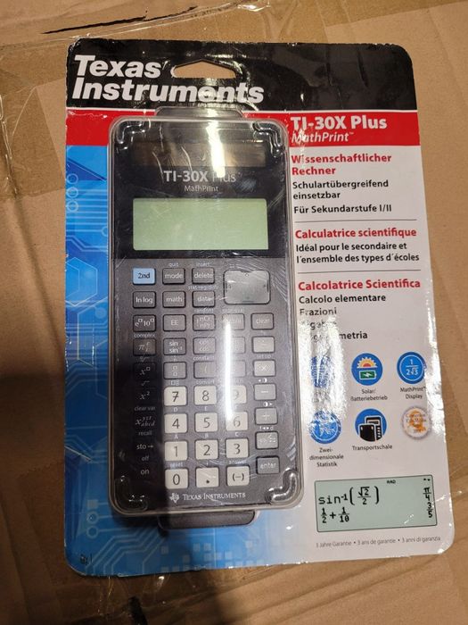 Kalkulator naukowy Texas Instruments TI-30X Plus MathPrint