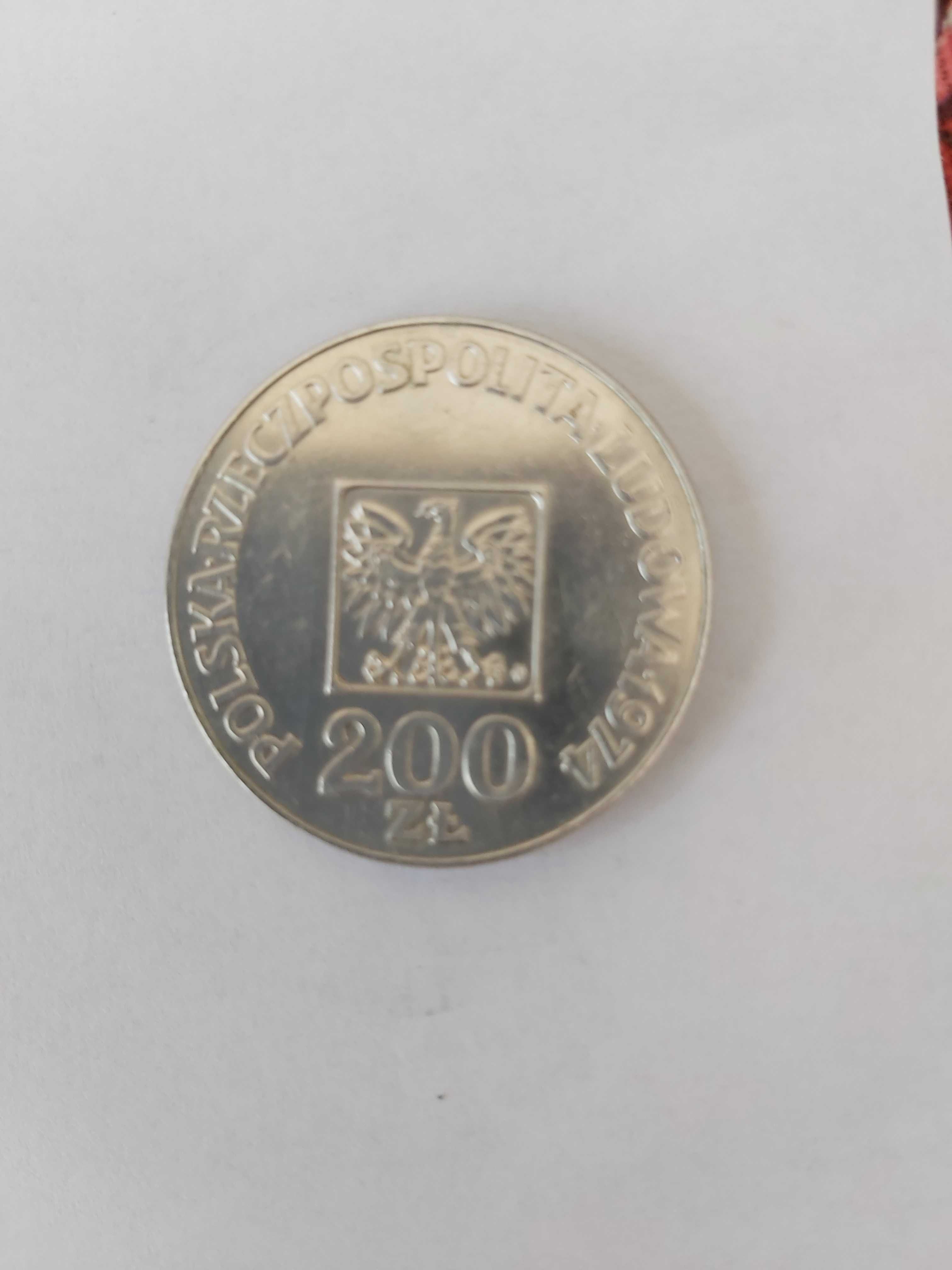 Srebrna moneta mapka 200 zł