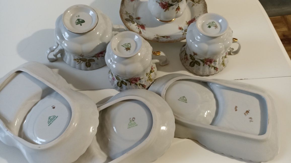 Unikalny zestaw porcelany z Chodzieży