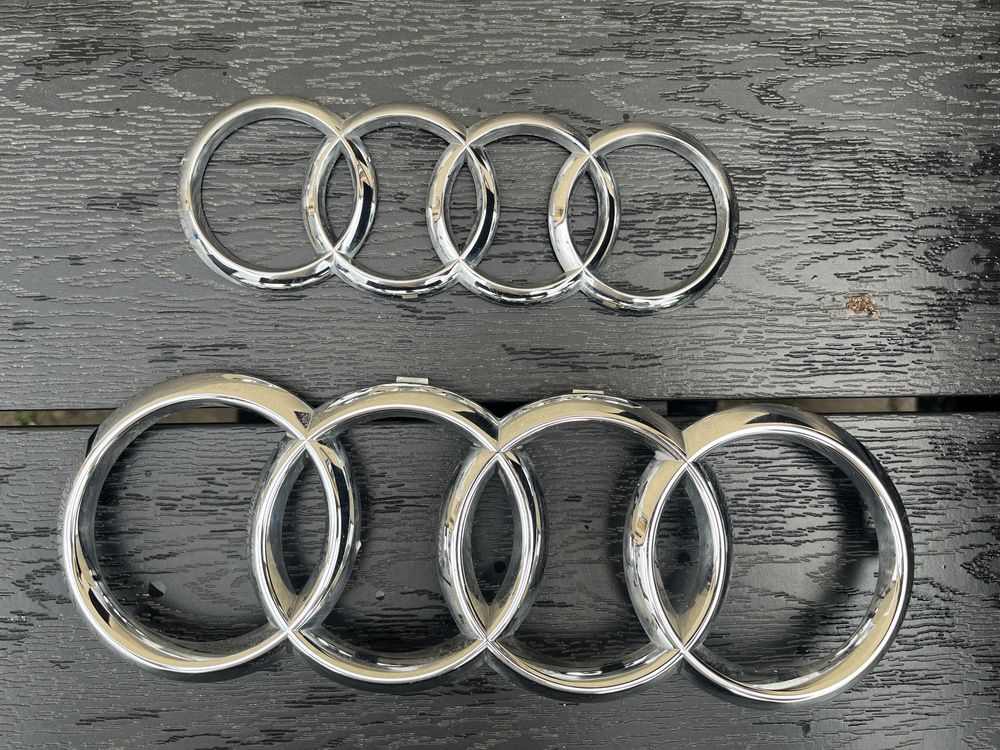 Znaczek przód tył audi a3 8v