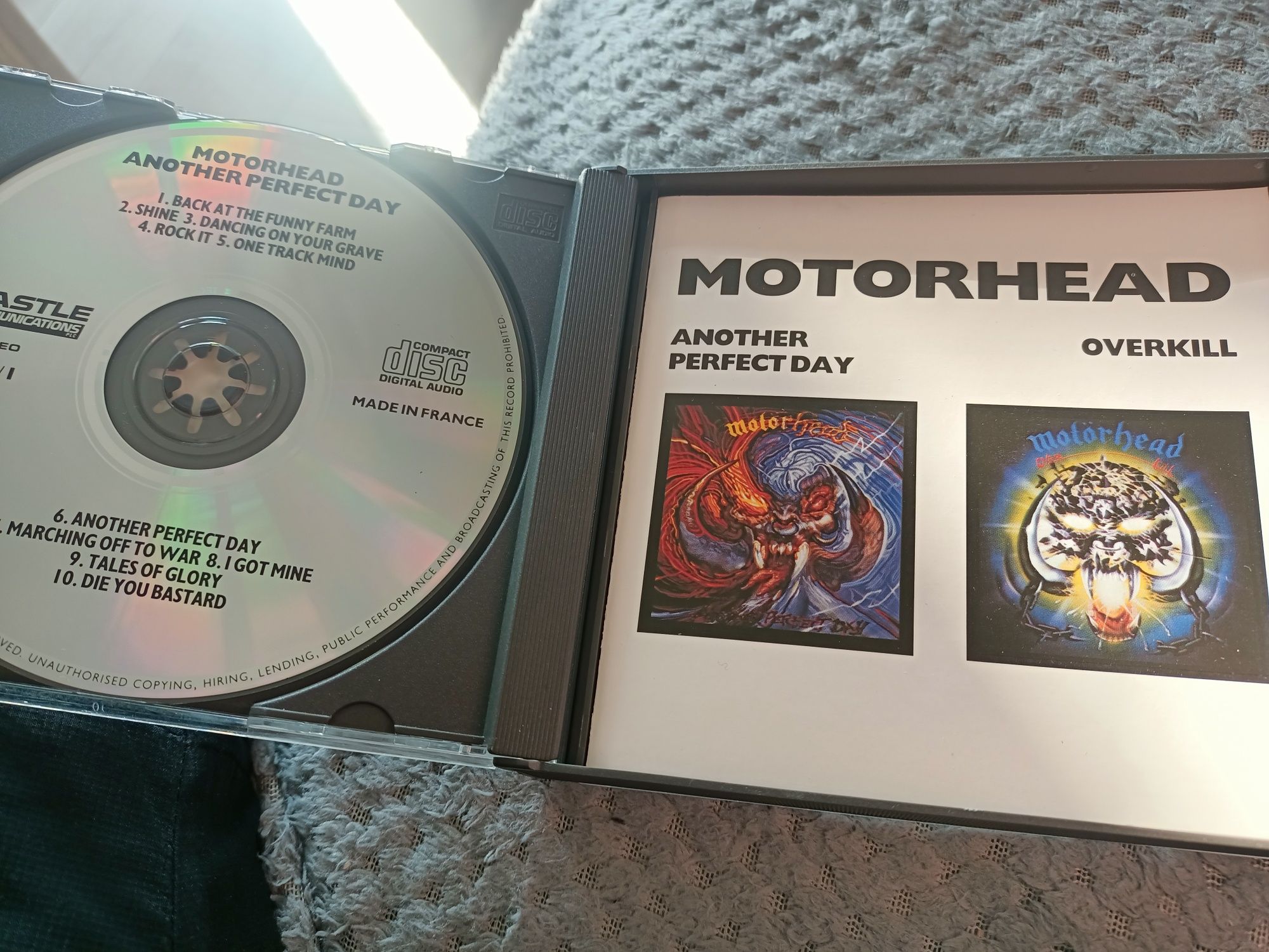 Motörhead - Another Perfect Day / Overkill (2xCD, Album, Comp)(vg+)