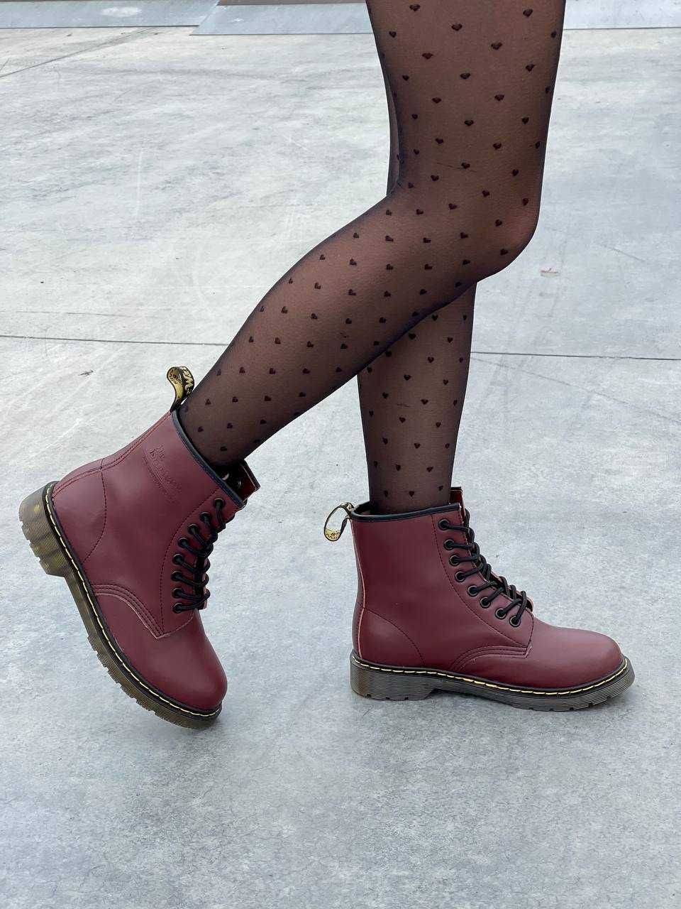 АКЦІЯ! Жіночі черевики Dr.Martens 1460 Cherry (36,37 р.)