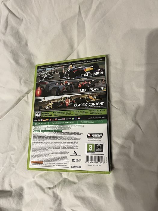 F1 2013 XBOX 360, gra w jezyku polskim