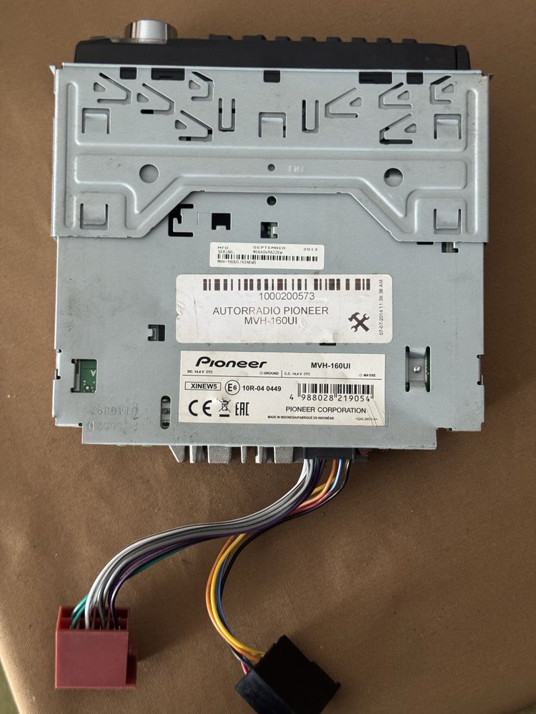 Autorádio Pioneer MVH‑160UI