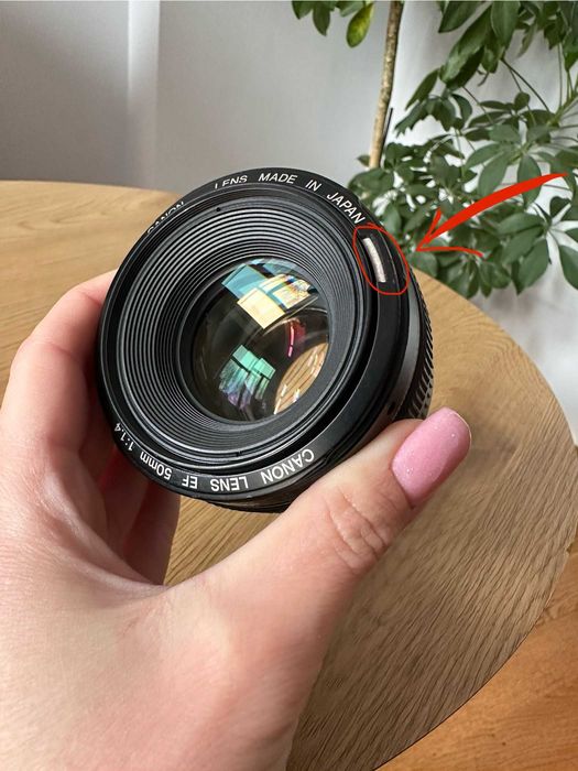 Об'єктив Canon EF 50 mm f/1.4 USM