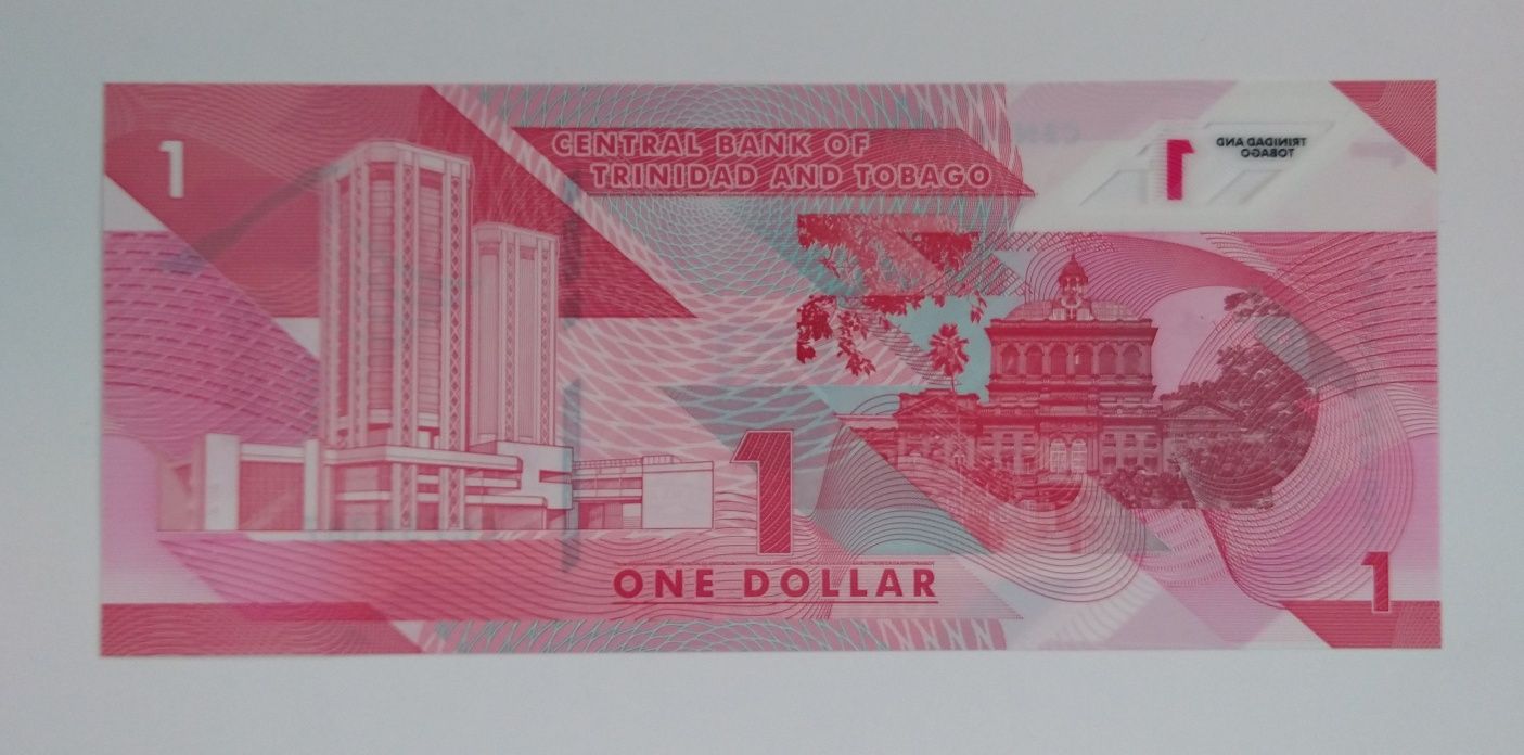 banknot Trynidad i Tobago 1 Dollar 2020 /21 UNC Polimer