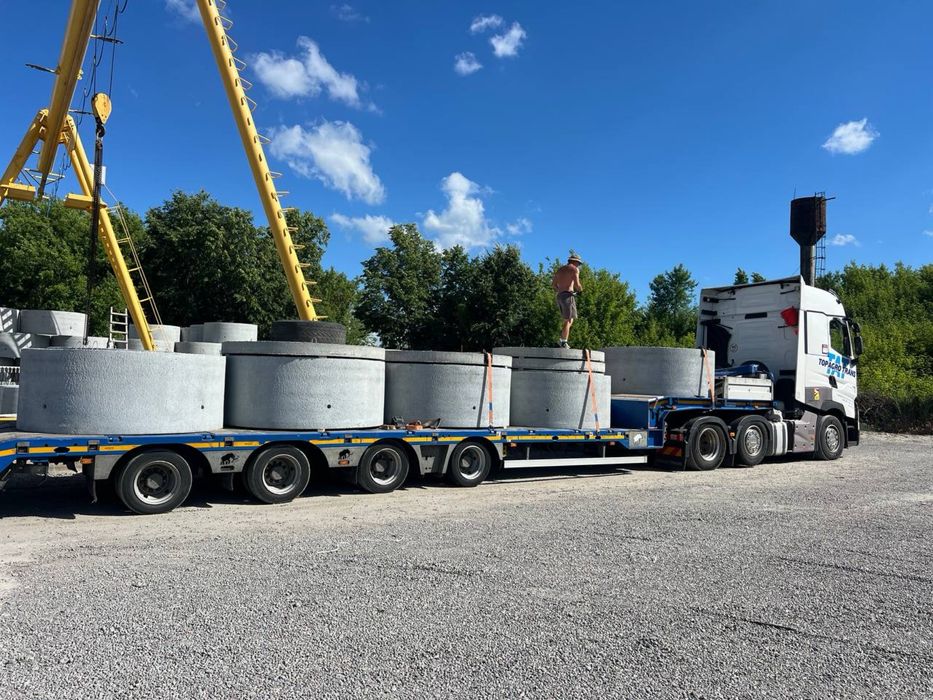 Бетонні кільця, плити перекриття від виробника