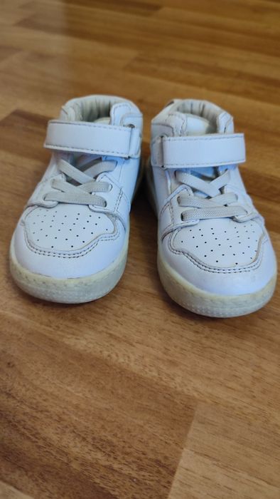 Кросівки хайтопи унісекс білі Apawwa