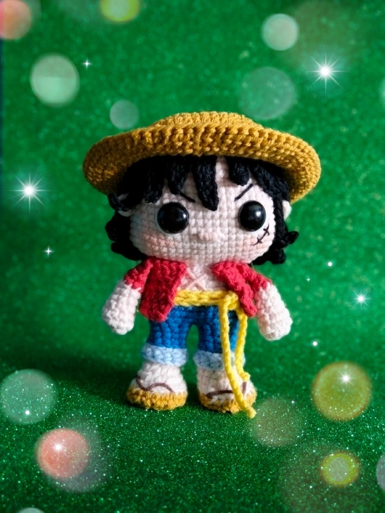 Luffy / One Piece - Amigurumi
