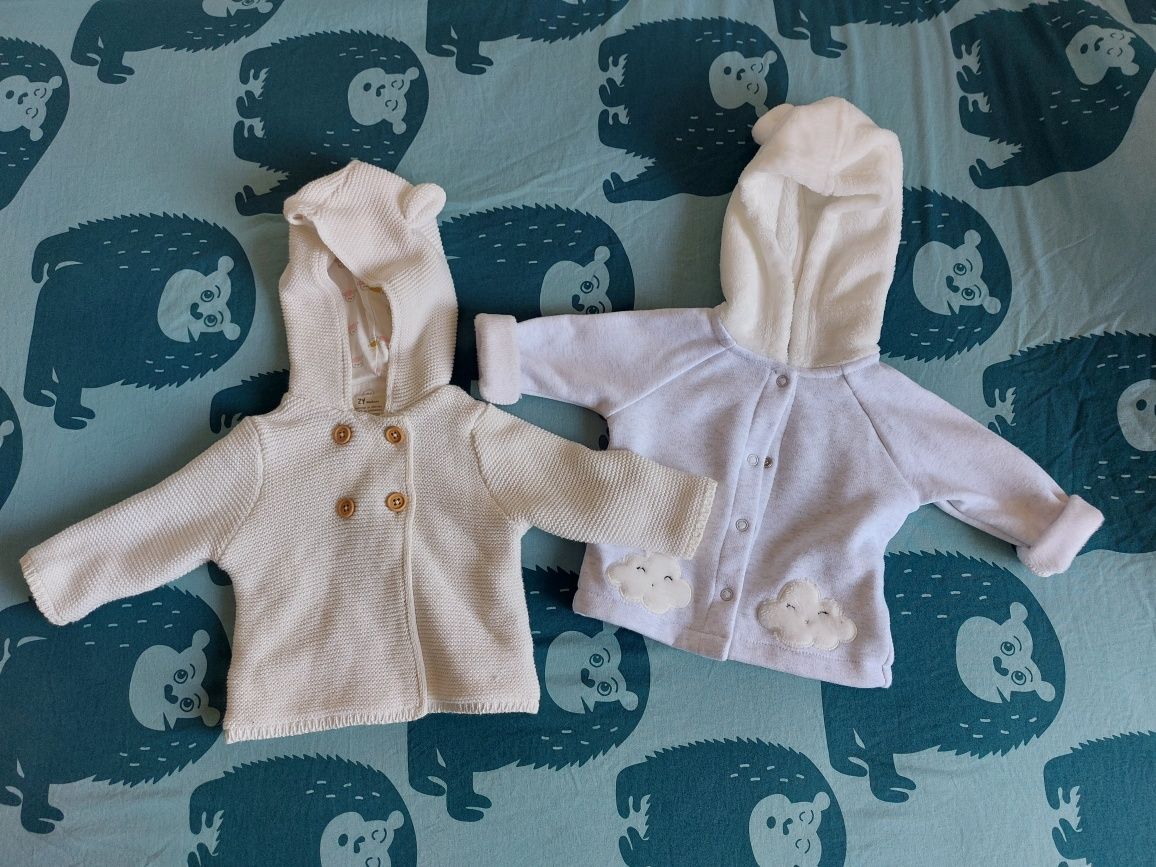 Conjunto de 19 peças de roupa de bebé 1-3 meses