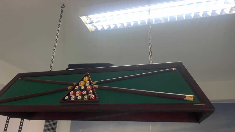 Mesa snooker metalica