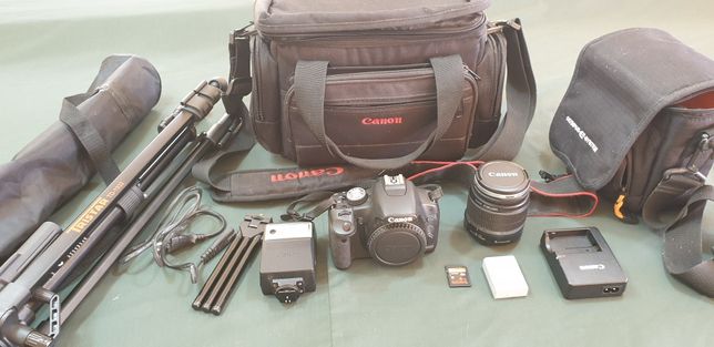 Canon 500d + equipamento