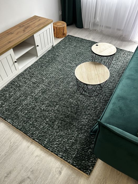 Dywan welniany zielony duzy ikea