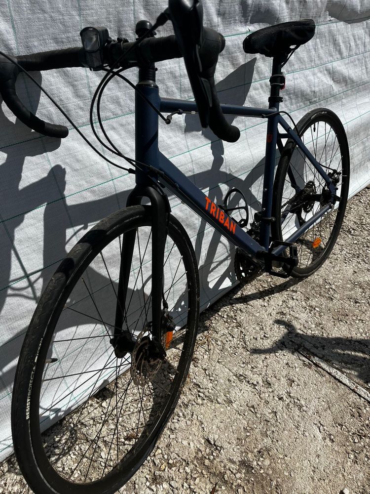 Bicicleta estrada pouco uso decathlon tamanho L