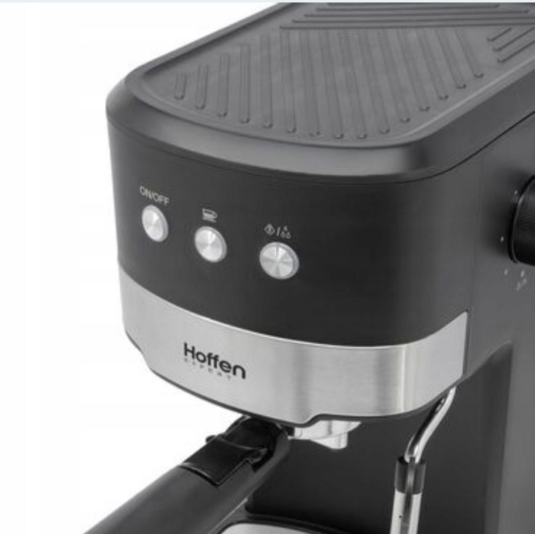 Hoffen Ekspres do Kawy Kolbowy 20 bar 1100W 1,25L Dysza do Spieniania