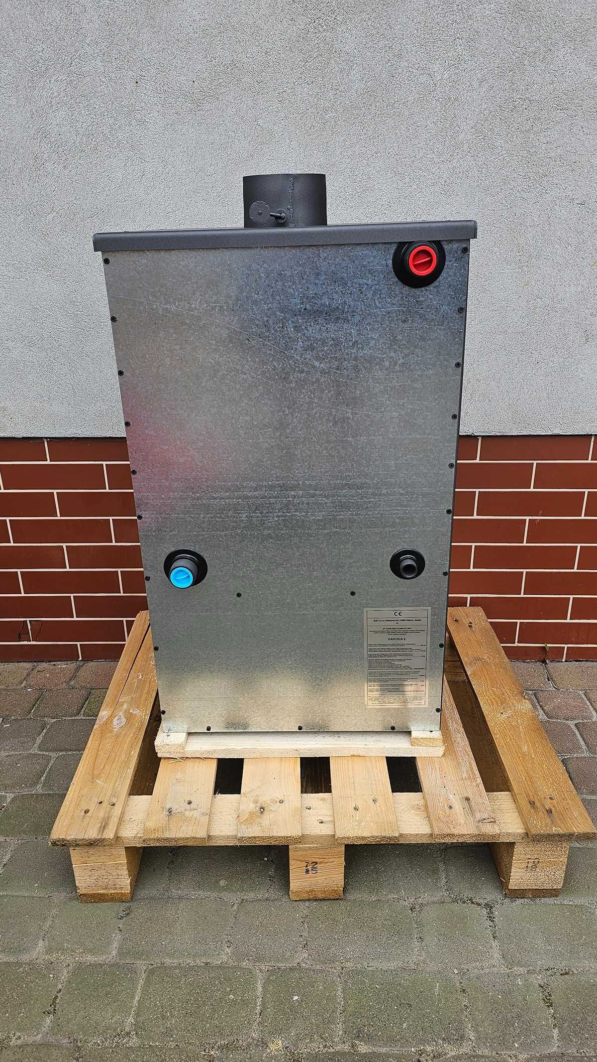 PIEC kominek koza B22 E 22kW z płaszczem wodnym - NOWE - EKOPROJEKT