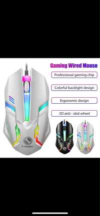 Геймерська бюджетна usb мишка з підсвіткою. Limei S1 E Gaming mouse