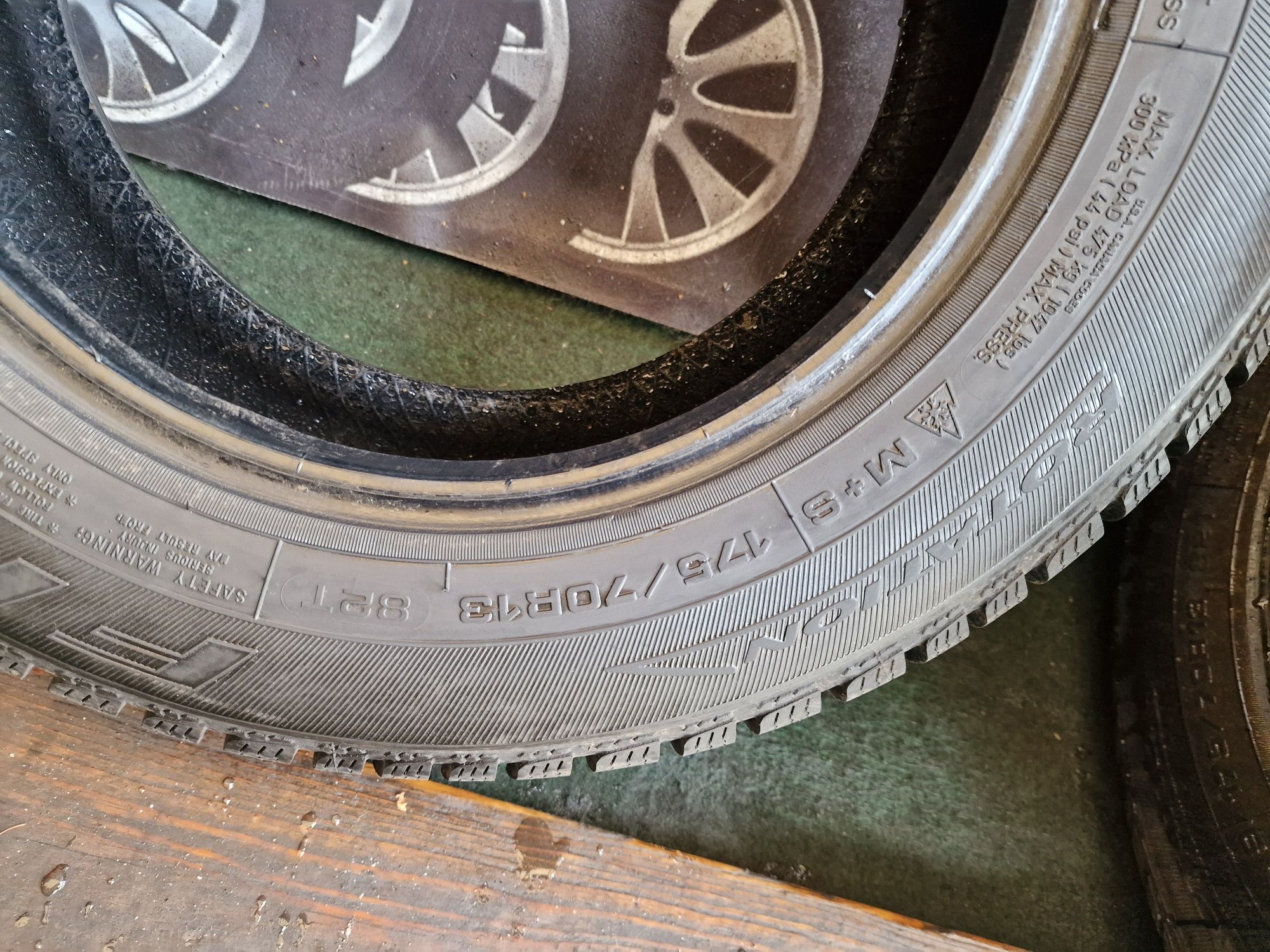 Opony zimowe 175/70/13 Dębica Komplet 7.5mm