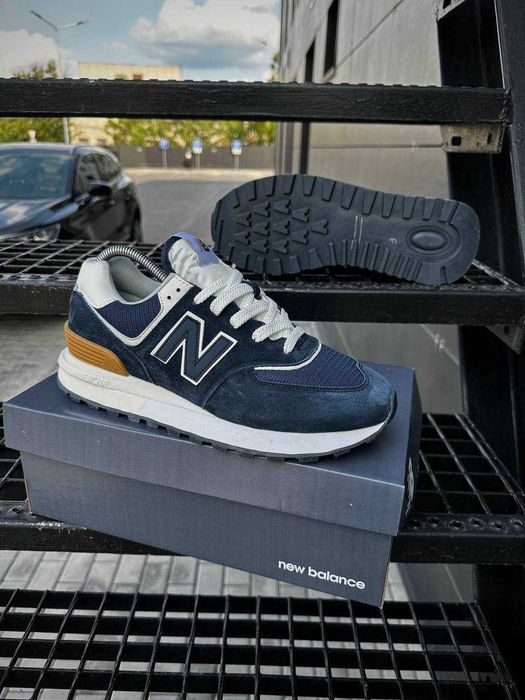 !АКЦІЯ! New Balance 574 Legacy Blue Yellow White 41 42 43 44 45 нб