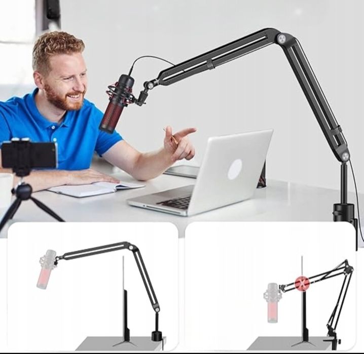 Uchwyt ramię biurkowe do mikrofonu Aokeo AK-45