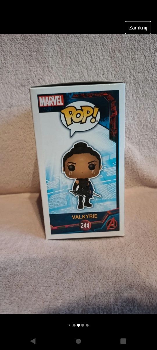 Marvel Valkyrie Thor Ragnarok Funko Pop